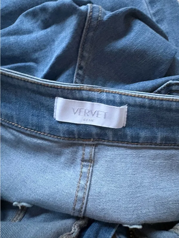 Vervet Wide-Leg High-Rise Jeans - Image 3