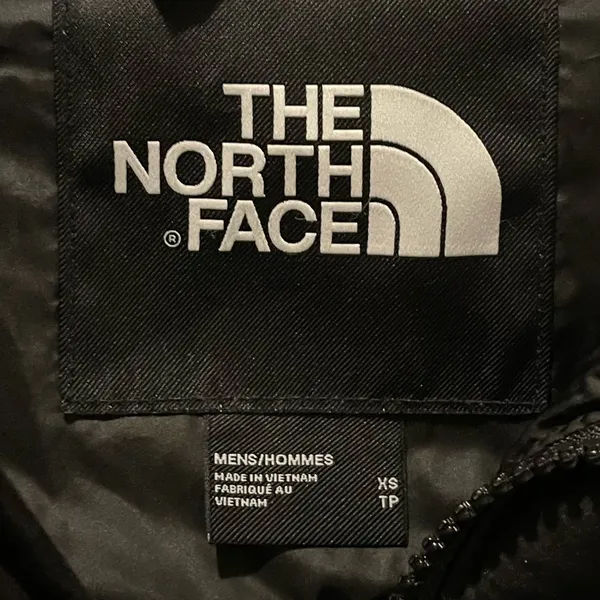 The North Face Nuptse Puffer Jacket In Black - Image 3