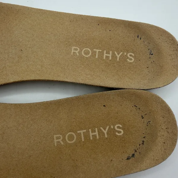Rothy’s The Espadrille Flat in Black Boardwalk Knit Size 6.5 Jute‎ Sole Slip On - Image 12