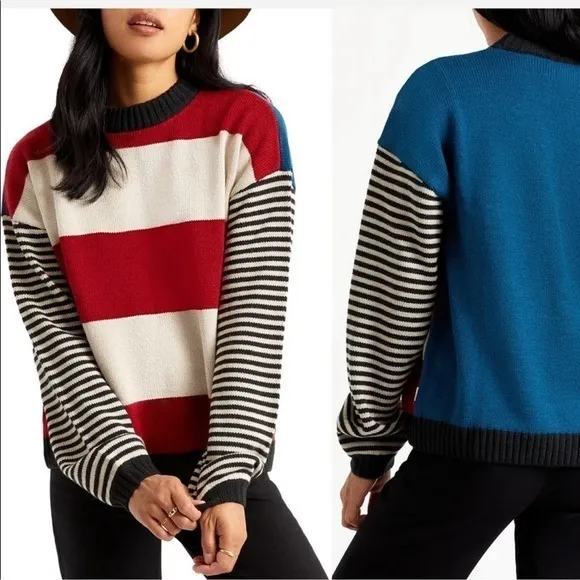 Brixton striped sweater - Image 2
