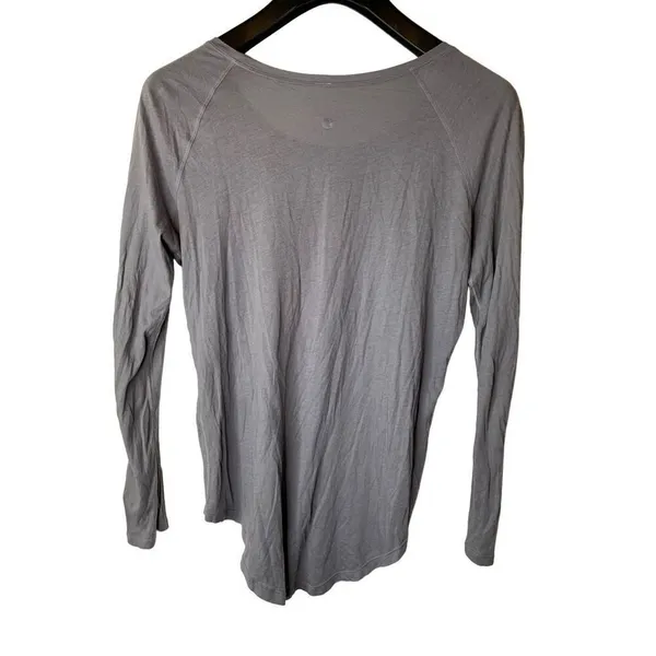 Lululemon long sleeve top gray women's - Image 2