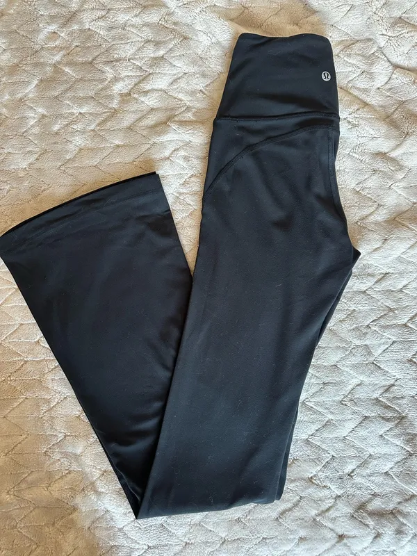 Lululemon Groove Nulu High-Rise Flare Pants Black - Image 3