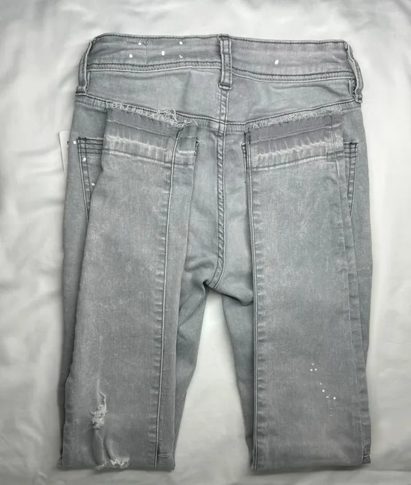 Free People Distressed Jeans - Image 4