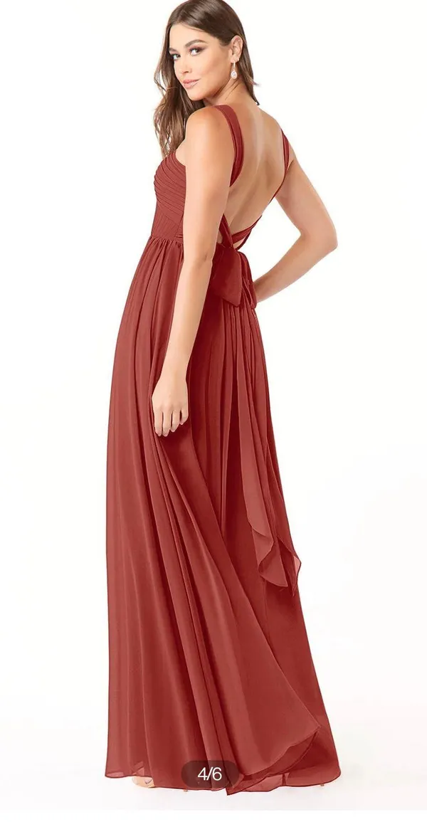 Azazie Dionne Bridesmaid Dress - Image 4