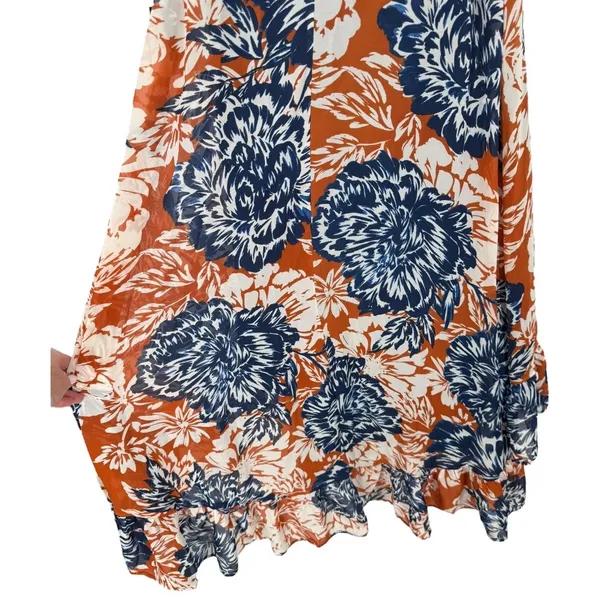 NWT Lulus Desert Trip Floral High-Low‎ Sleeveless Wrap Dress Size XS Feminine - Image 15