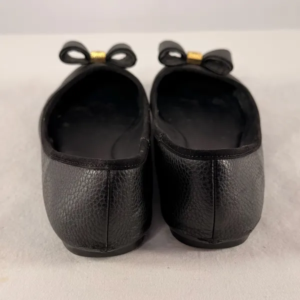 Ted Baker Sually Pebble Leather‎ Bow Ballet Flats in Black Size 6 or 37 - Image 8