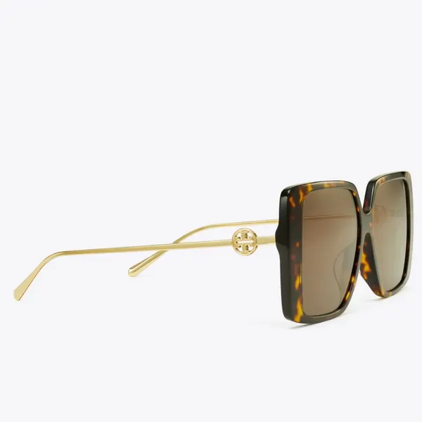 Tory Burch 💯 AUTHENTIC NEW‎ MILLER OVERSIZED SQUARE SUNGLASSES - Image 3