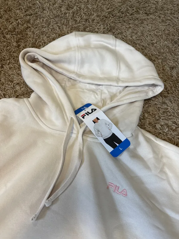 FILA Women’s white sweatshirt  - Image 2