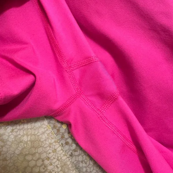 Free People Movement Neon Hot Pink Slit Flare Ankle Legging Small NWOT - Image 9