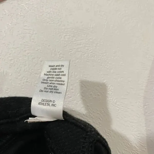 Athleta Black Pants Women’s Size 6 Stretch Zip Pocket Activewear - Image 10