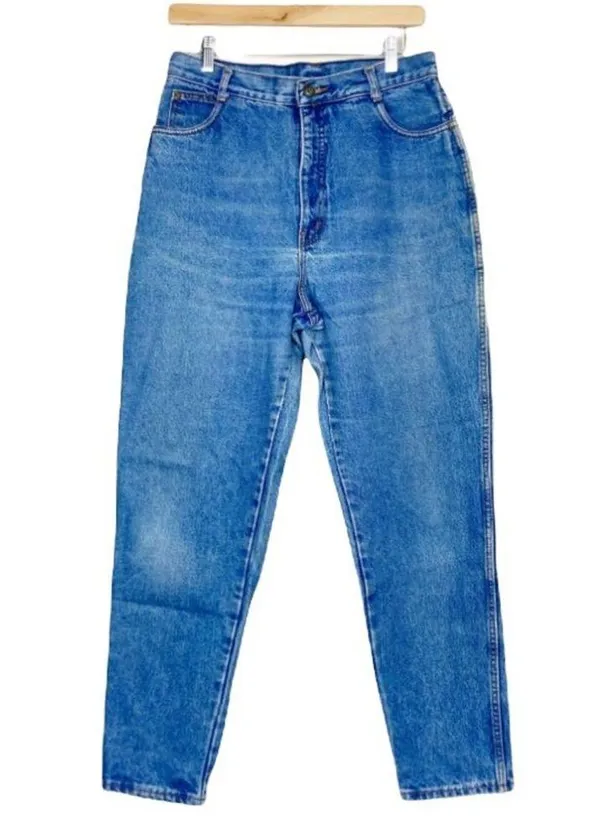 Vintage Bill Blass High Waisted Mom Jeans Sz 29 - Image 6
