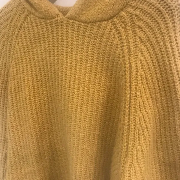 American Eagle Cozy Mustard Yellow Women's Sweater M - Image 3