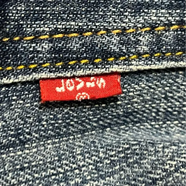 Levis 518 Juniors Size 13 Blue Super Low Stretch Bootcut Jeans Medium Wash‎ - Image 10