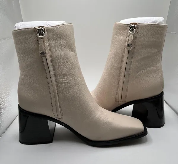 NWB Sam Edelman Women's Winnie Boots size 6.5 block heel ankle heels 1214 - Image 11