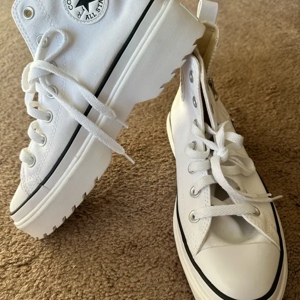 Converse Chuck Taylor All Star Lugged Heel Platform 6/8 - Image 6