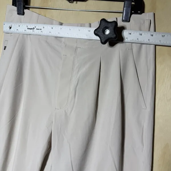 Athleta‎ Skyline Pant II Womens 12 Beige Travel Stretch Ankle Career Pants - Image 4