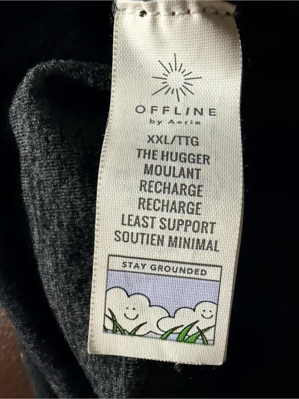 OFFLINE by Aerie The Hugger razor back sports bra XXL - Image 6