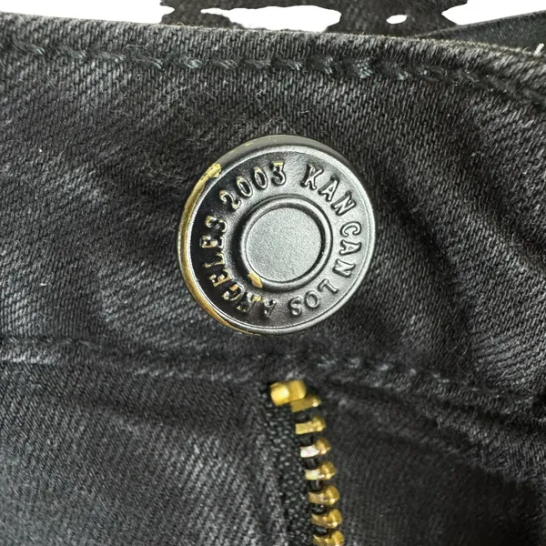 KanCan Black‎ High Rise Skinny Stretchy Ankle Fit Jeans Women's Size 27 - Image 4