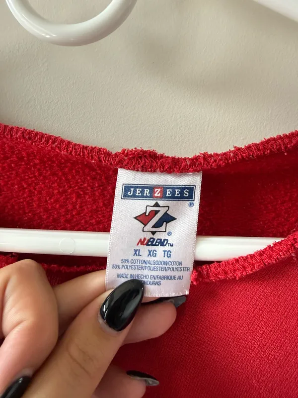 Big thunder crewneck Red Size L - Image 3