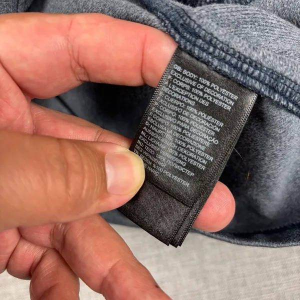 The North Face Shirt Womens Small Gray 1/4 Zip Ropes & Gray Pullover Top - Image 8
