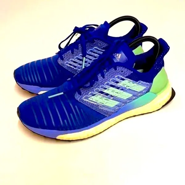 Adidas Solar Boost‎ Continental Running Shoe. Blue A20 - Image 2