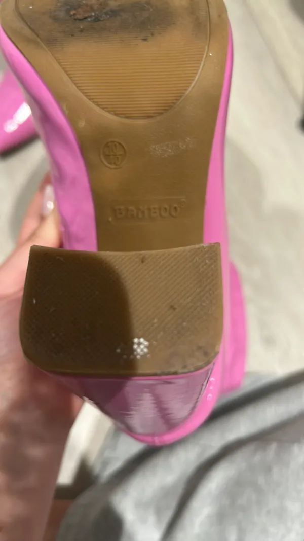Pink Bamboo Ankle Boots  - Image 2