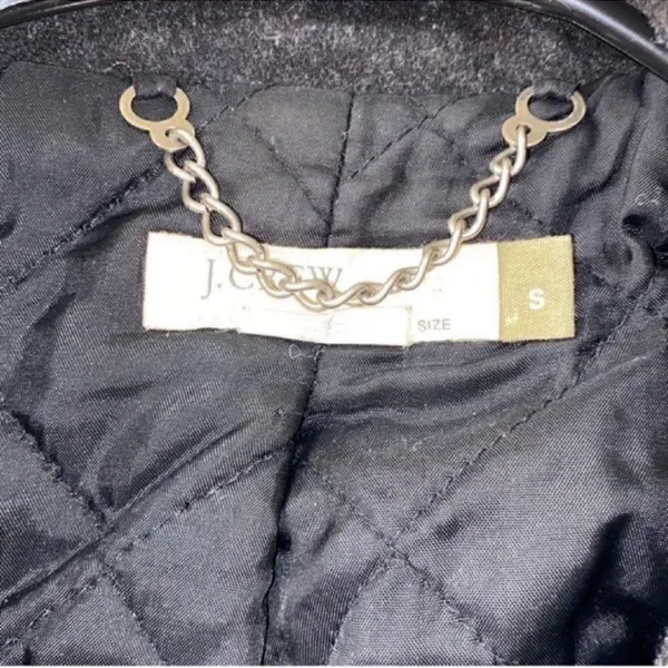 J.Crew Gray Peacoat(Size Small) - Image 7