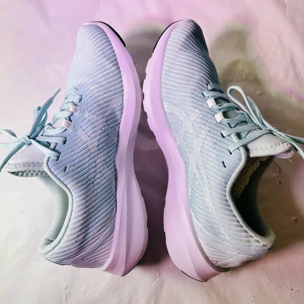 ASICS Women's Pale Blue Athletic Running Shoe - Image 8