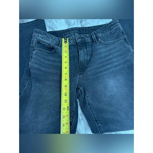 American Eagle Outfitters Black Denim Skinny Jeans high rise size 8 casual - Image 5