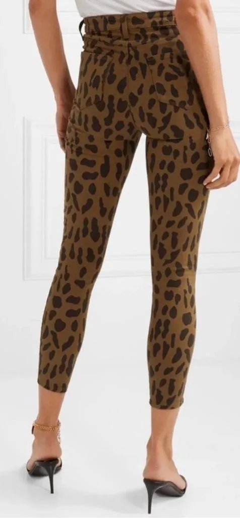 L'agence Margot High Rise Skinny‎ Jeans In SpottedAnimal Size 23 - Image 2