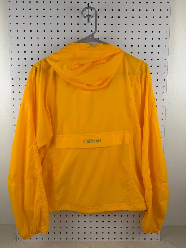 Halfdays Joyner Windbreaker Women’s Medium Zinnia Orange NWT - Image 2