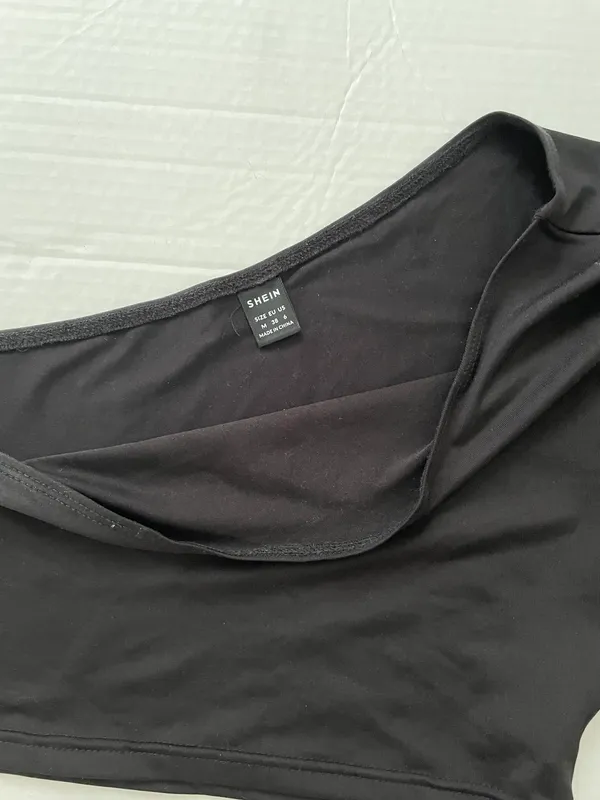 SheIn One Shoulder Crop Top - Image 10