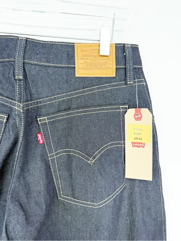 NWT Levi's Baggy Dad Barrel Leg Jeans Women's 28 Blue Y2K Denim - Image 5