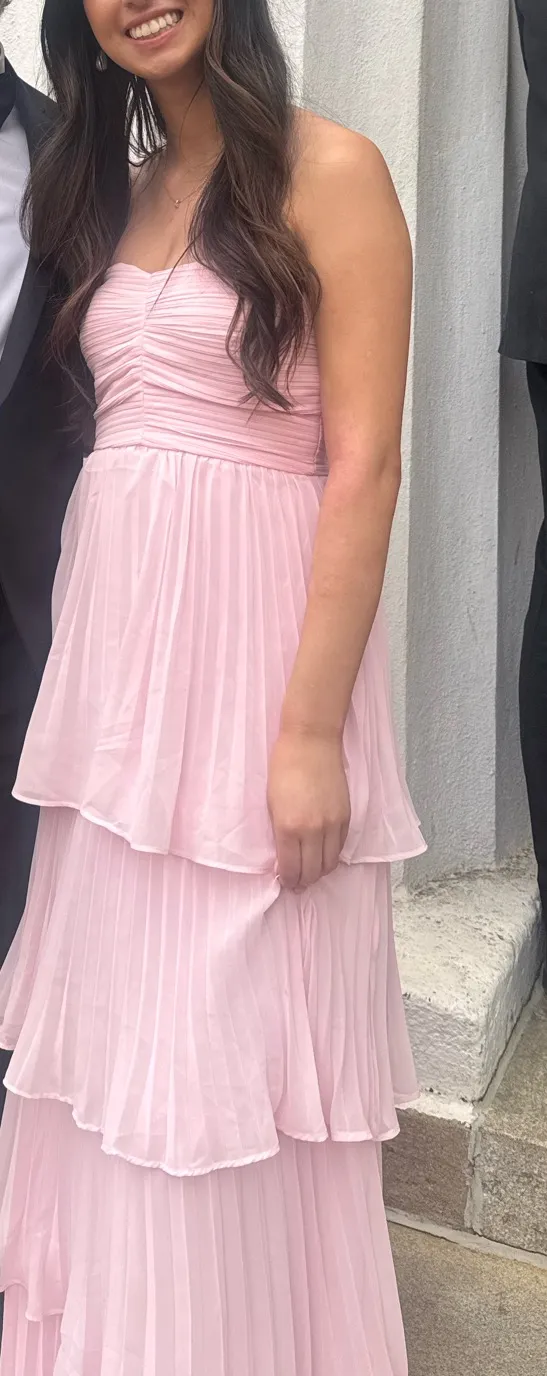 Lulus Ruffled Dress Maxi - Image 3