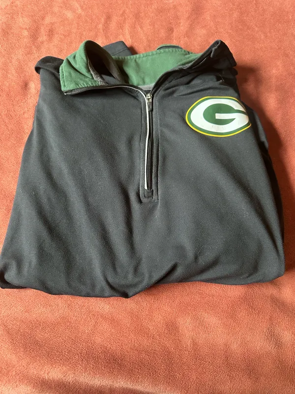 Nike Packers Dri-FIT Quarter Zip Pullover Size Large - Image 4