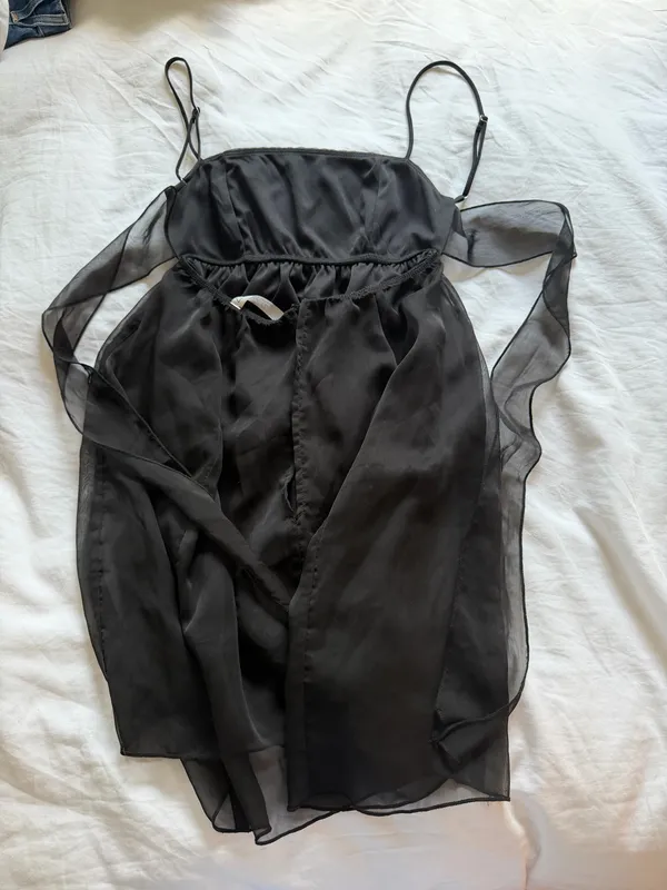 Lucy in the Sky black mini dress - Image 2