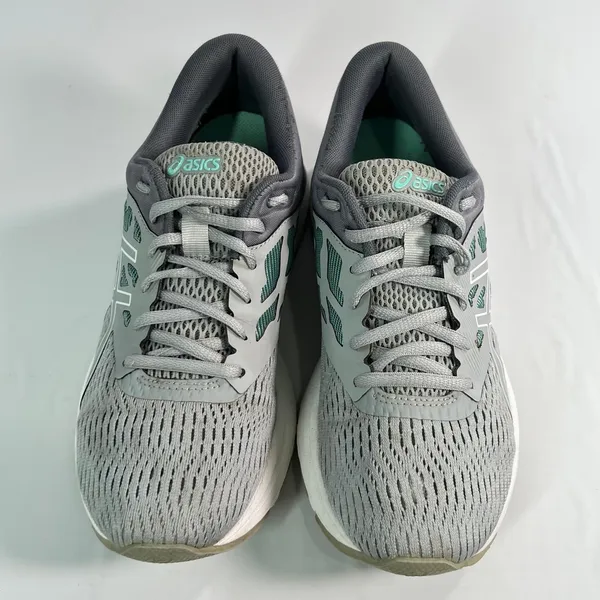 ASICS Gel-Flux 5 Running Shoes Women 8 Gray Silver Athletic Sneakers Comfort - Image 2