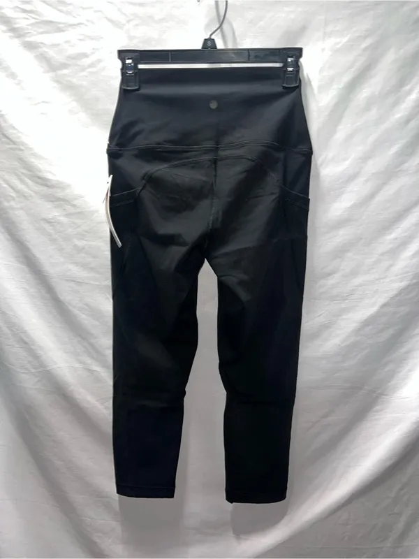 Yogalicious Lux Black Crop‎ Tight with Side Pocket Detail M - Image 6