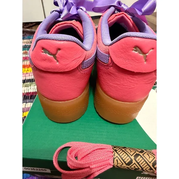 Puma Palermo Elevata CF‎ Magic Rose Caramel Latte Pink Purple Platform Shoes 8.5 - Image 2