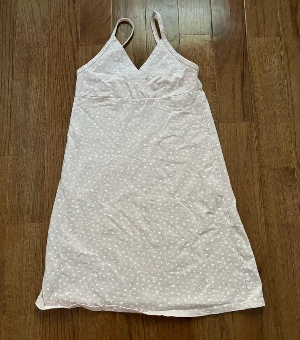 Brandy Melville pastel pink floral amara dress - Image 2