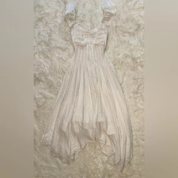 NWOT Ramy Brook Bria White Maxi Dress sz 2 - Image 4
