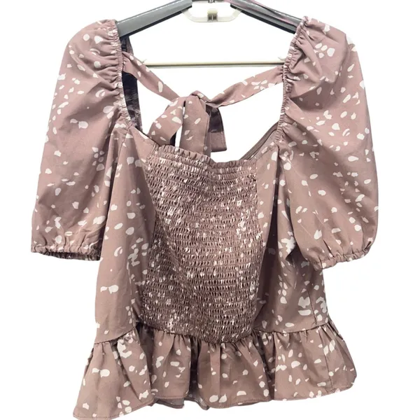 Milk & Honey Top XL Polka Dots‎ - Image 3