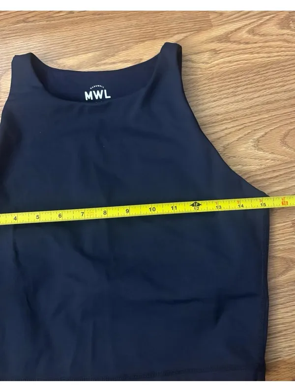 Madewell MWL Sports Bra Tank Size Medium - Image 3