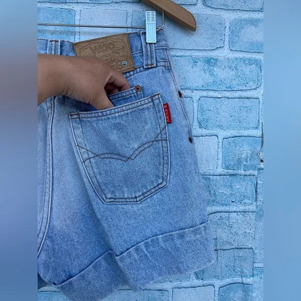 WACKO vintage shorts size 31 Blue - Image 7