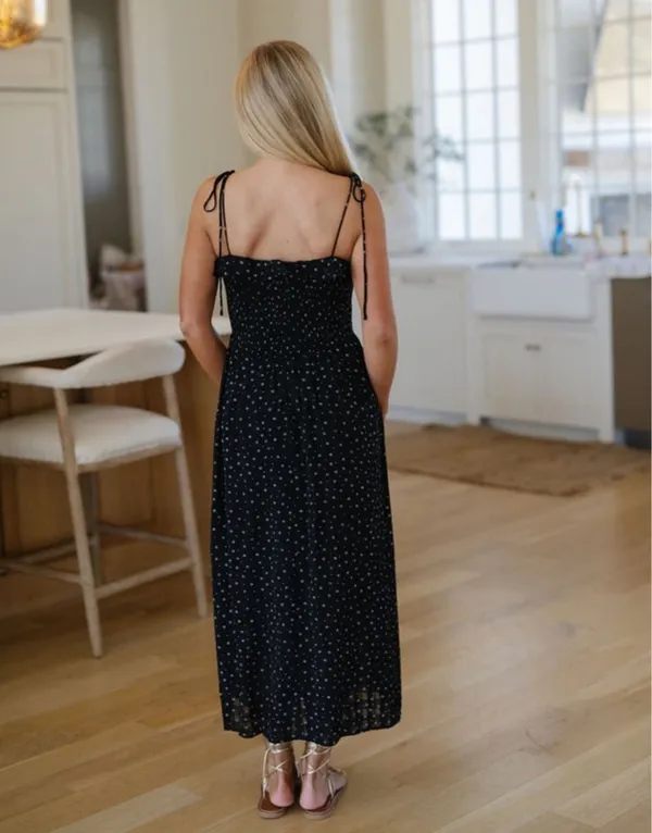 These Three Boutique Smocked Floral Dress - Image 3