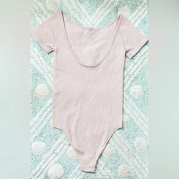 Lululemon Seek Simplicity Bodysuit - Pink Bliss - 2 - Image 7