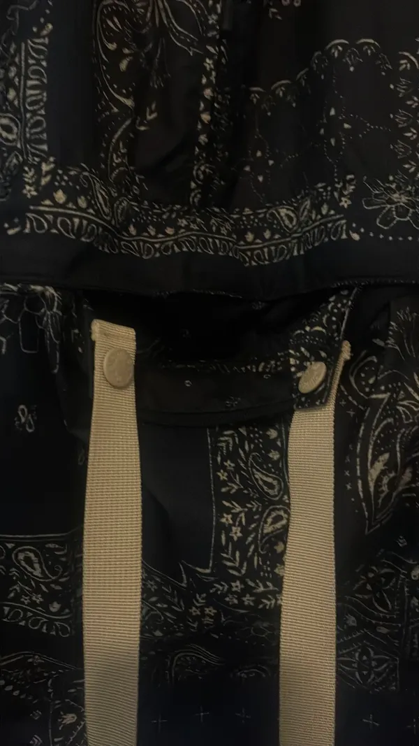 Navy fold up north face pullover  - Image 3