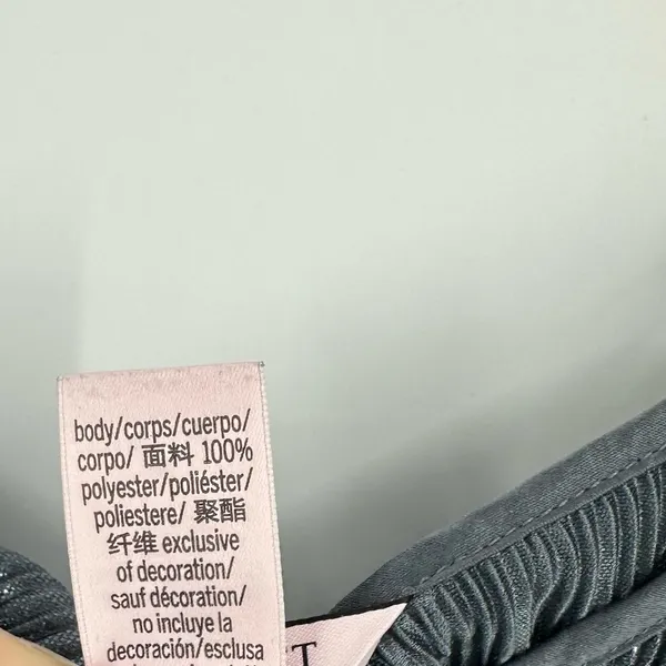 Victoria's Secret Blue Camisole Sleep Tank Top Size Medium - Image 7