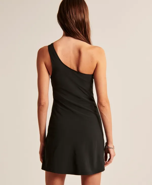 Abercrombie One Shoulder Traveler Mini Dress - Image 2