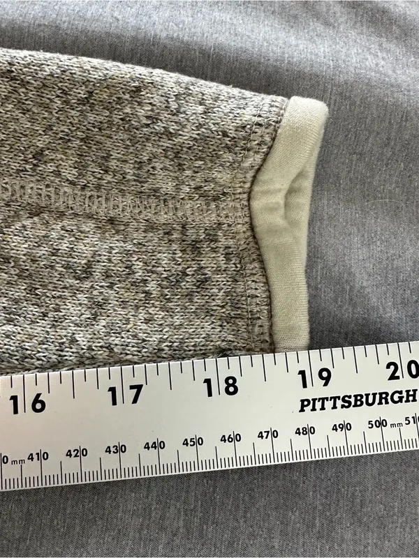 Patagonia Better Sweater 1/4 Zip Pullover Women’s Small Gray Fleece Jacket - Image 10
